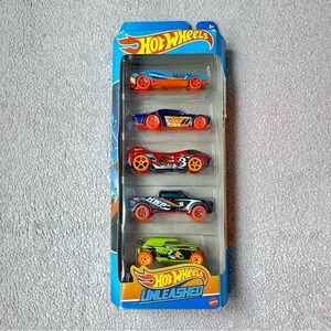 Hot Wheels Unleashed Series Set of 5-NEW IN PACKAGE-Collectible-Classic Toys-Kid